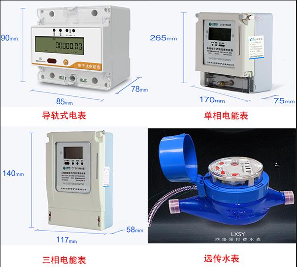 常用的遠傳電表